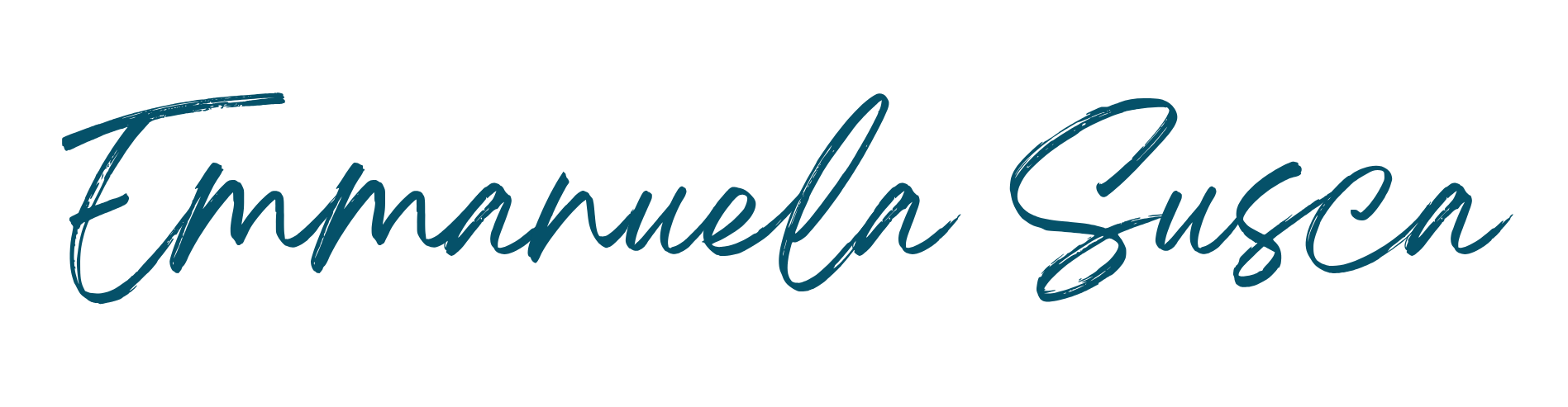 Emmanuela Susca - Logo sito web blu